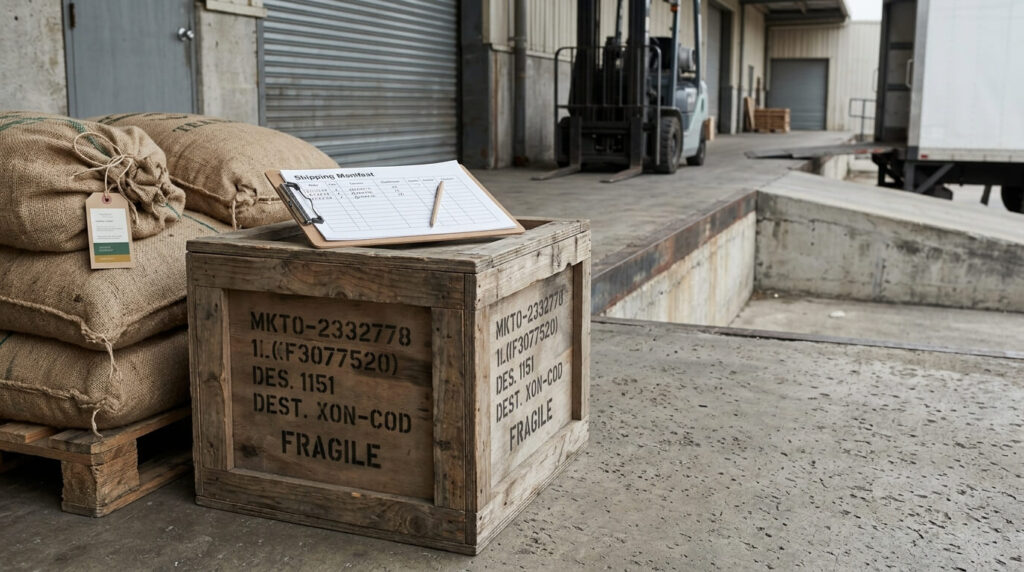 Export-ready shipment from Ricwell, a bulk tea exporter India buyers choose