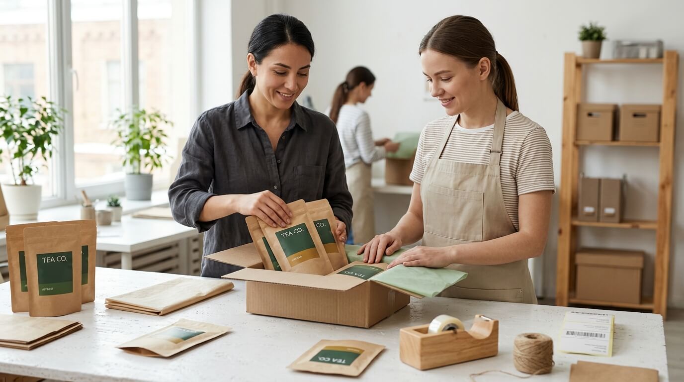 Start a tea brand with no inventory using direct pack and ship dropshipping